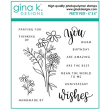 Load image into Gallery viewer, Gina K Designs - Pretty Posy Stamp Set

