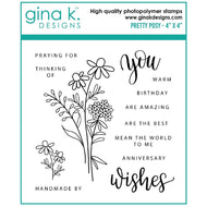 Gina K Designs - Pretty Posy Stamp Set