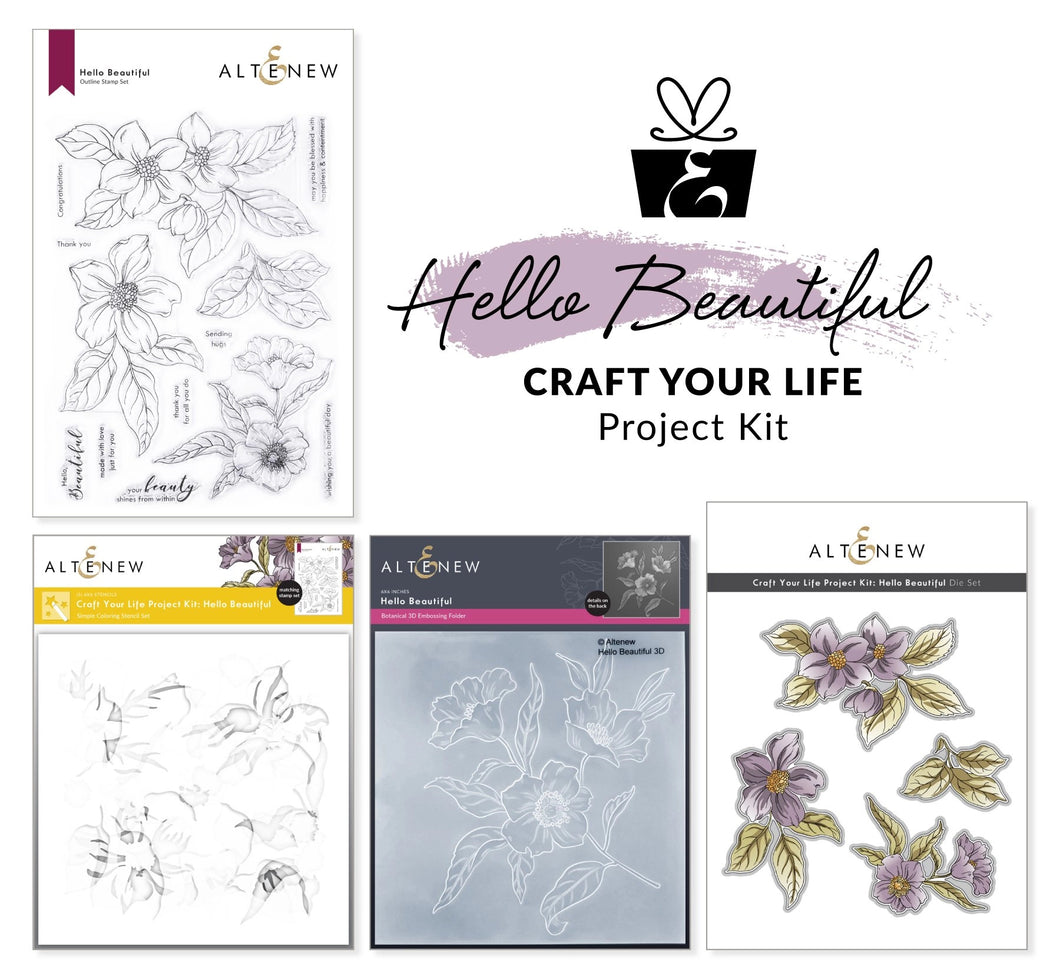 Altenew - Craft Your Life Project Kit - Hello Beautiful