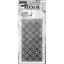 Load image into Gallery viewer, Stampers Anonymous - Tim Holtz - Layering Stencil - Linked Circles
