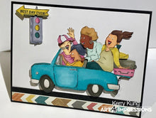 Load image into Gallery viewer, Art Impressions - SC0795 - Road Trip Stamp Set
