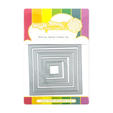 Load image into Gallery viewer, Waffle Flower - Nesting Square Frames Die
