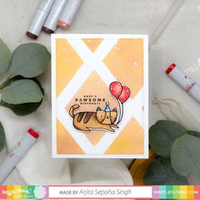 Load image into Gallery viewer, Waffle Flower - Spotlight Diamond Stencil
