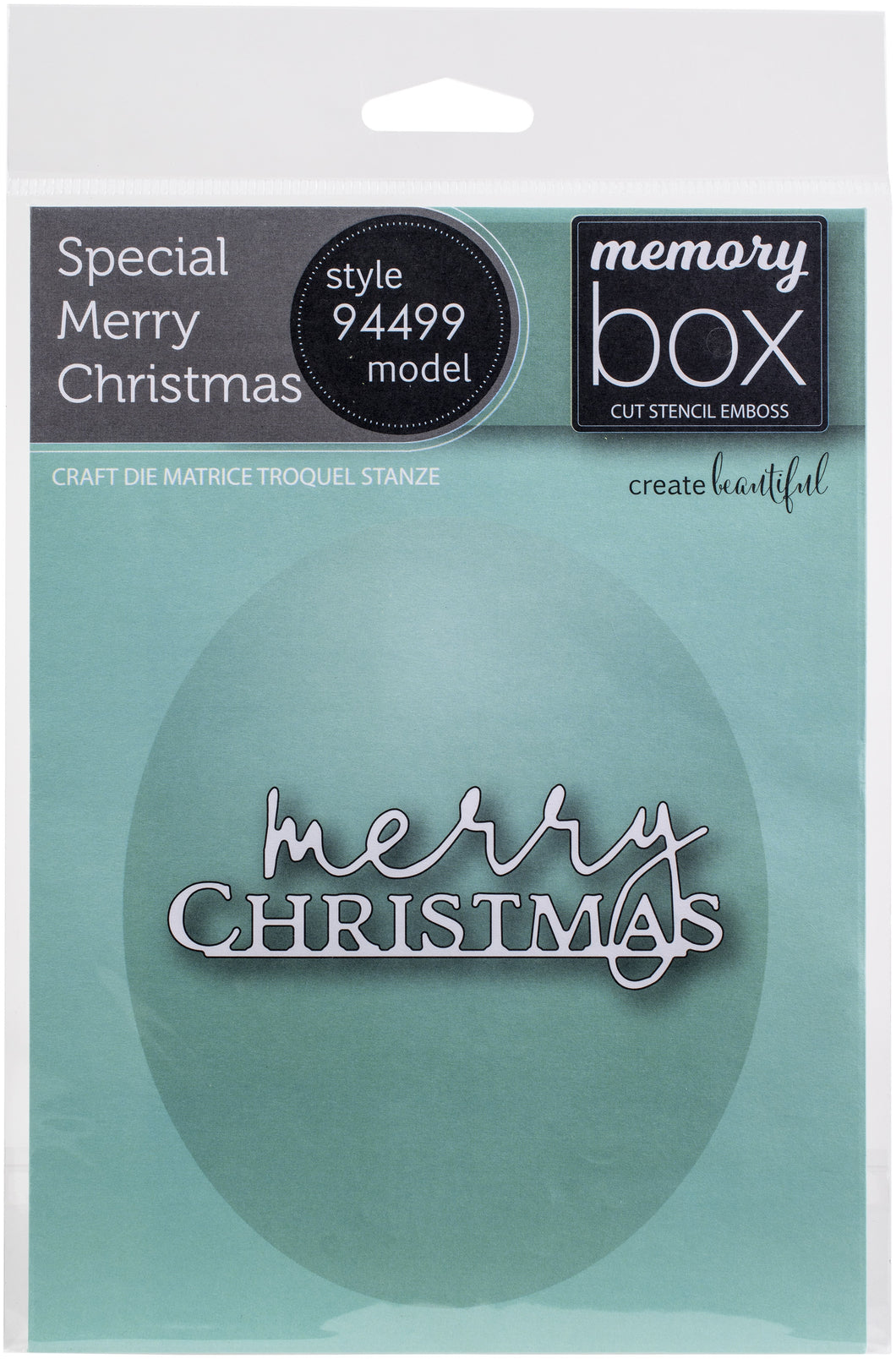 Memory Box - Special Merry Christmas Die - Style 94499