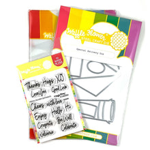 Load image into Gallery viewer, Waffle Flower - Special Delivery Combo - Stamp Set and Die Set Bundle
