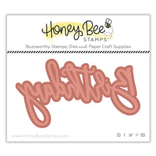 Load image into Gallery viewer, Honey Bee Stamps - Honey Cuts - Birthday Hot Foil Plate

