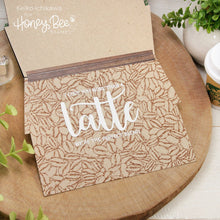 Load image into Gallery viewer, Honey Bee Stamps - Coffee Bean Background Stamp Set

