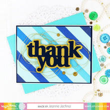 Load image into Gallery viewer, Waffle Flower - Oversized Thank You Print Die
