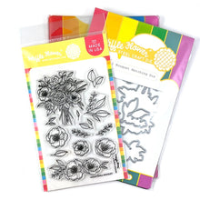 Load image into Gallery viewer, Waffle Flower - Small Bouquet Combo - Stamp Set and Die Set Bundle
