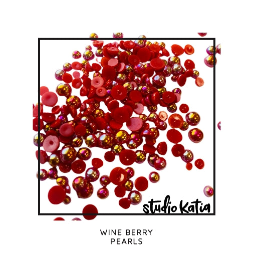 Studio Katia - Pearls - Wine Berry
