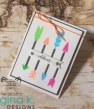 Load image into Gallery viewer, Gina K Designs - Broken Arrow Stamp Set
