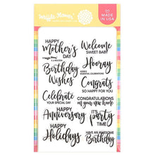 Load image into Gallery viewer, Waffle Flower - Essential Celebrations - Stamp Set and Die Set Bundle
