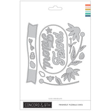 Load image into Gallery viewer, Concord &amp; 9th - Friendly Florals - Stamp and Die Bundle

