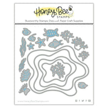 Load image into Gallery viewer, Honey Bee Stamps - Honey Cuts - Ocean Deep Scene Builder

