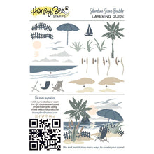Load image into Gallery viewer, Honey Bee Stamps - Honey Cuts - Shoreline Scene Builder
