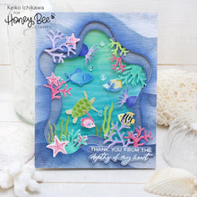 Load image into Gallery viewer, Honey Bee Stamps - Honey Cuts - Waves Pierced A2 Cover Plate
