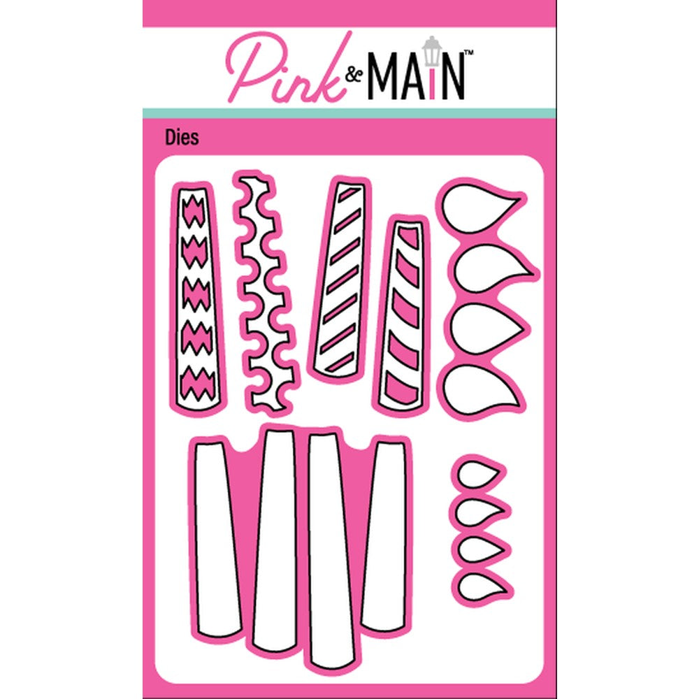 Pink and Main - Decorative Candles Dies