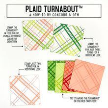 Load image into Gallery viewer, Concord &amp; 9th - Plaid Turnabout Stamp
