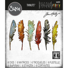 Load image into Gallery viewer, Sizzix - Tim Holtz - Thinlits Die - Feathery
