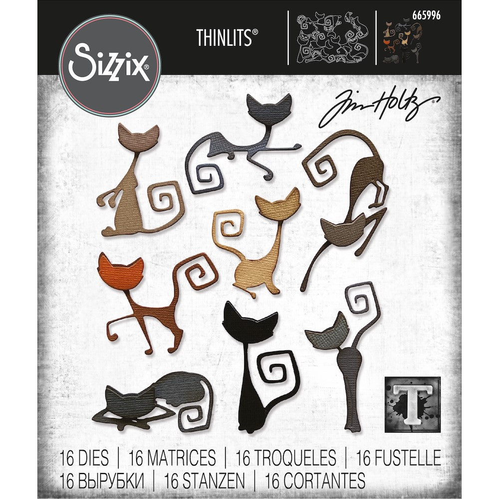 Sizzix - Tim Holtz - Thinlits Die - Mischievous