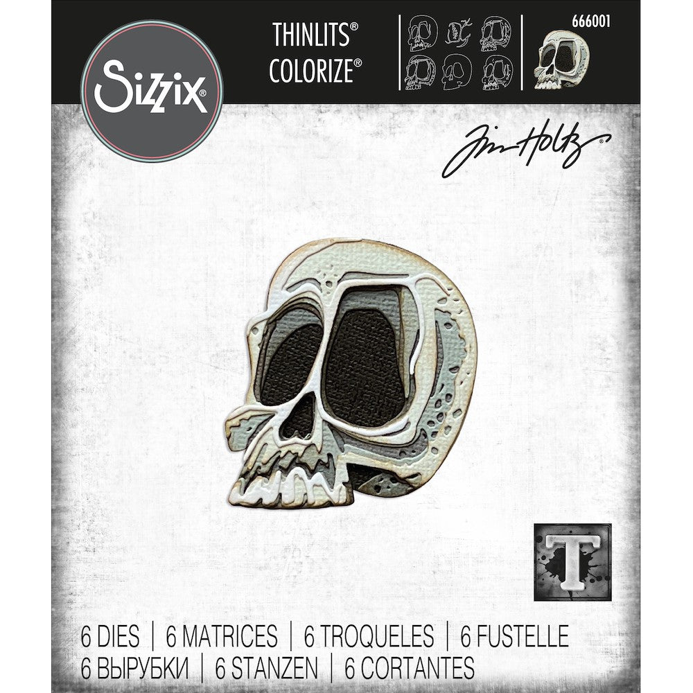 Sizzix - Tim Holtz - Thinlits Die - Spencer Colorize