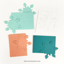 Load image into Gallery viewer, Concord &amp; 9th - Snowfall Card Front Die
