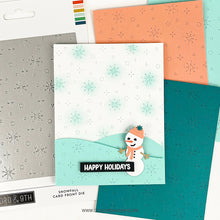Load image into Gallery viewer, Concord &amp; 9th - Snowfall Card Front Die
