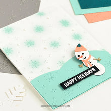 Load image into Gallery viewer, Concord &amp; 9th - Snowfall Card Front Die
