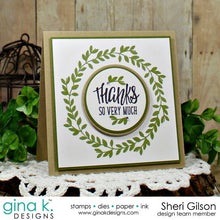 Load image into Gallery viewer, Gina K Designs - Autumn Wreath Builder Stamp Set
