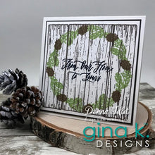 Load image into Gallery viewer, Gina K Designs - Emily Loggans - Christmas Script Stamp Set
