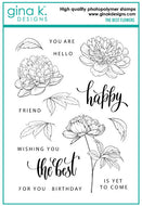 Gina K Designs - The Best Flowers Stamp Set