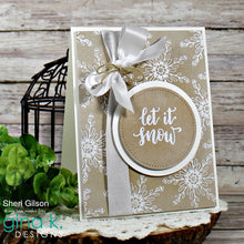 Load image into Gallery viewer, Gina K Designs - Folk Art Snowflakes - Stamp Set and Die Set Bundle
