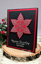 Load image into Gallery viewer, Gina K Designs - Sparkling Snowflakes - Stamp Set and Die Set Bundle
