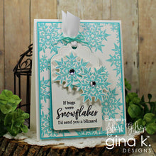 Load image into Gallery viewer, Gina K Designs - Sparkling Snowflakes - Stamp Set and Die Set Bundle
