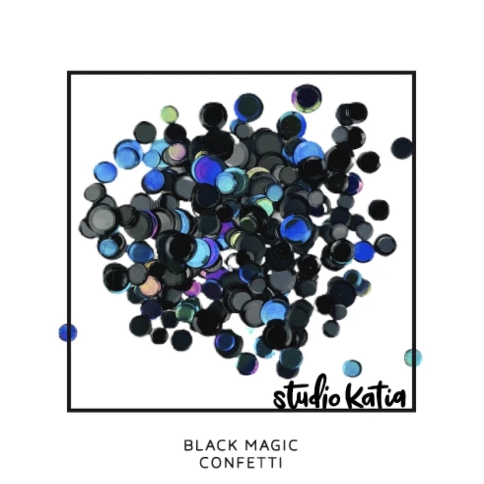 Studio Katia - Confetti - Black Magic Confetti