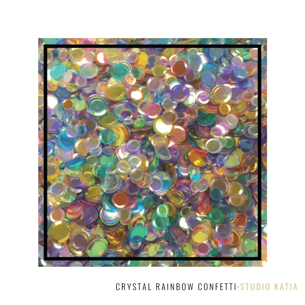 Studio Katia - Confetti - Crystal Rainbow Confetti