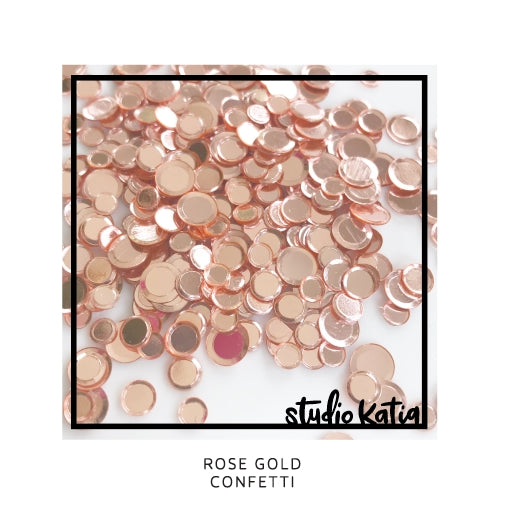 Studio Katia - Confetti - Rose Gold Confetti