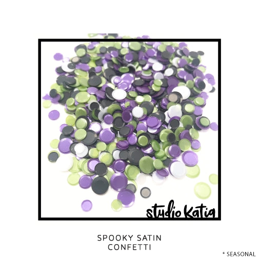 Studio Katia - Confetti - Spooky Satin Confetti