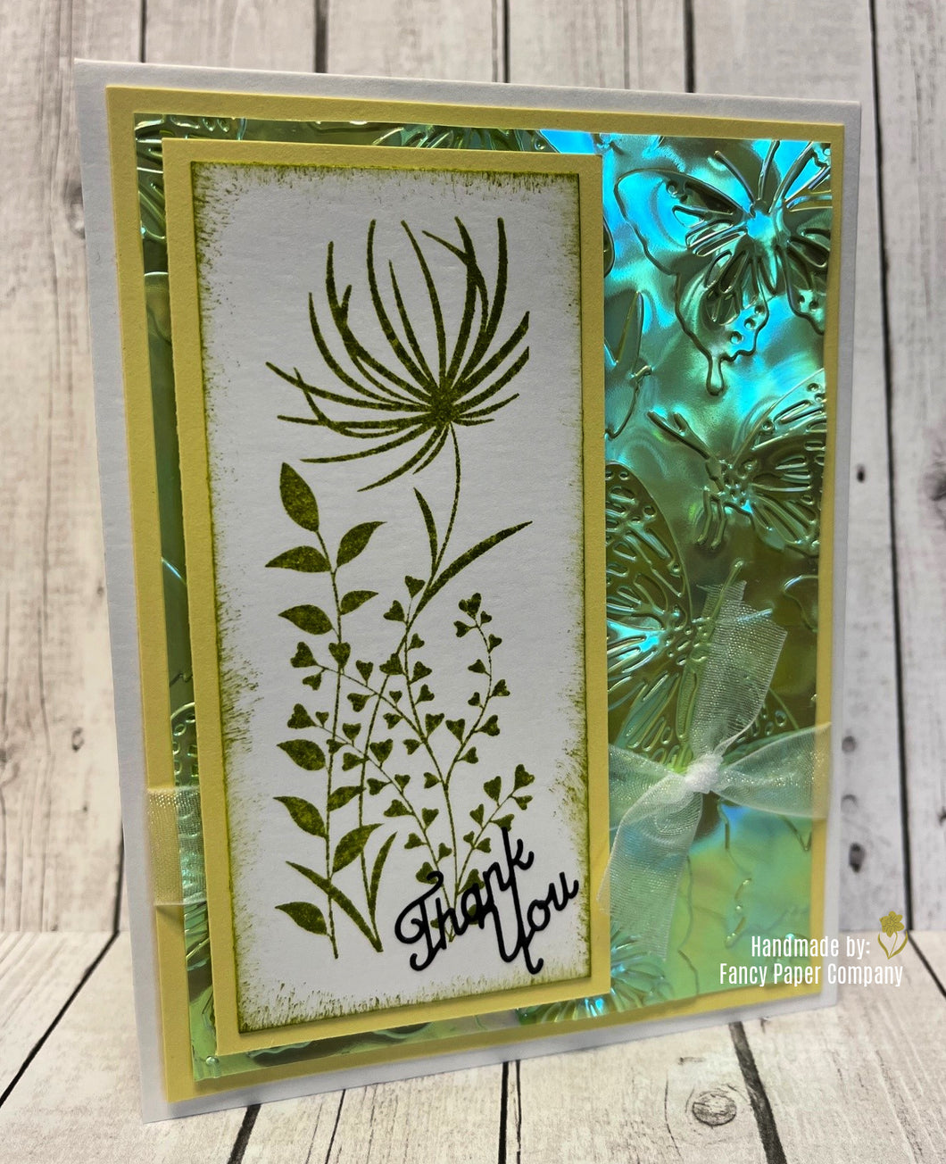 Handmade Card - Thank You