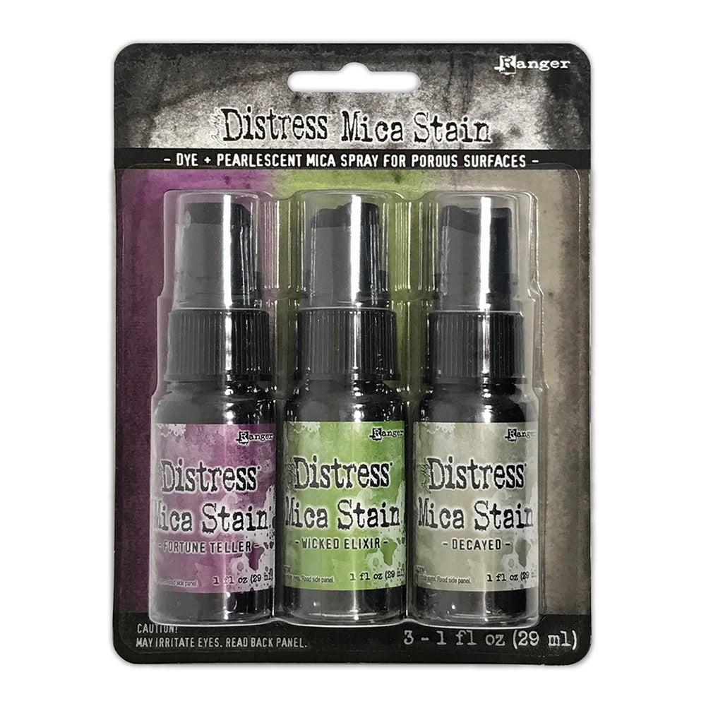 Tim Holtz - Distress Halloween Mica Stain - Set 4