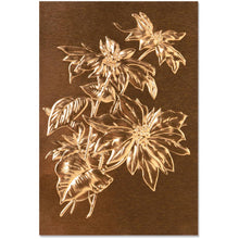 Load image into Gallery viewer, Sizzix - Tim Holtz - 3D Texture Fades Embossing Folder - Poinsettia
