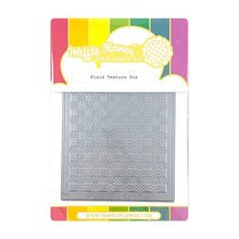 Load image into Gallery viewer, Waffle Flower - Plaid Texture Die

