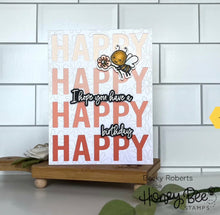 Load image into Gallery viewer, Honey Bee Stamps - Honey Cuts - Lazy Daisy Pierced A2 Cover Plate
