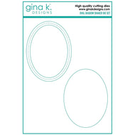 Gina K Designs - Oval Shadow Shaker Dies