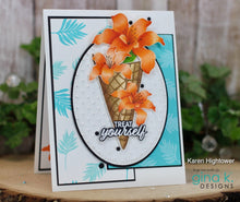 Load image into Gallery viewer, Gina K Designs - Treat Yourself - Stamp Set and Die Set Bundle
