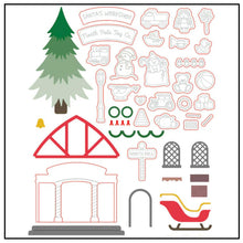 Load image into Gallery viewer, Honey Bee Stamps - Toy Store House Builder Add-On - Die Set

