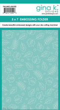 Load image into Gallery viewer, Gina K Designs - Falling Leaves - Embossing Folder
