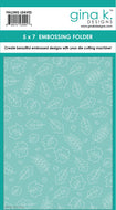 Gina K Designs - Falling Leaves - Embossing Folder