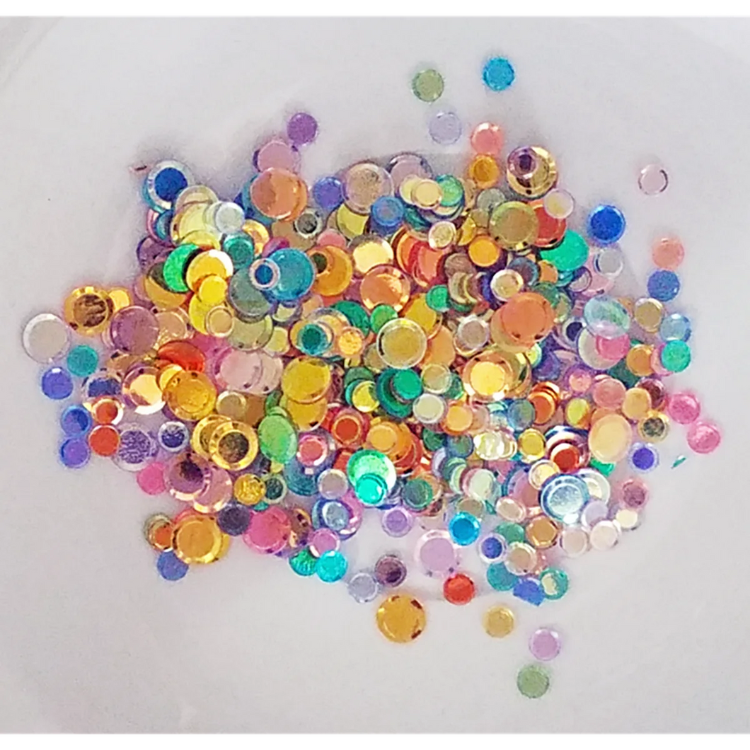 Kat Scrappiness - Mixed Rainbow Confetti