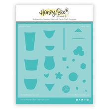 Load image into Gallery viewer, Honey Bee Stamps - Raise A Glass - Stamp Set,  Die Set and Stencil Bundle
